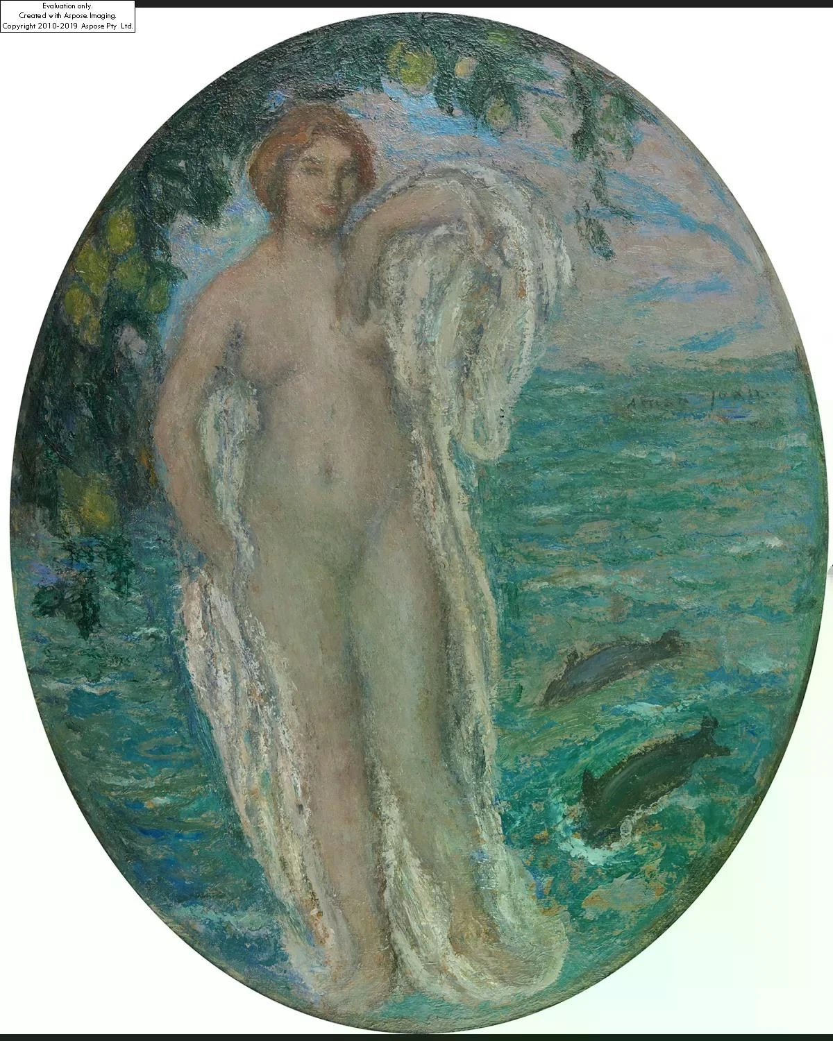 Venere drfappeggiata, 1920